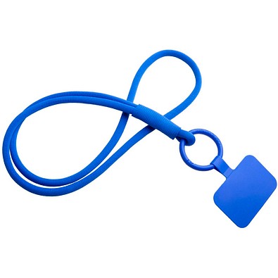 Tubyard Lanyard mit Telefonhalterung und elastischem Band, Ozeanblau