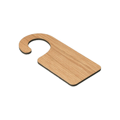 Türschild Woody, natur