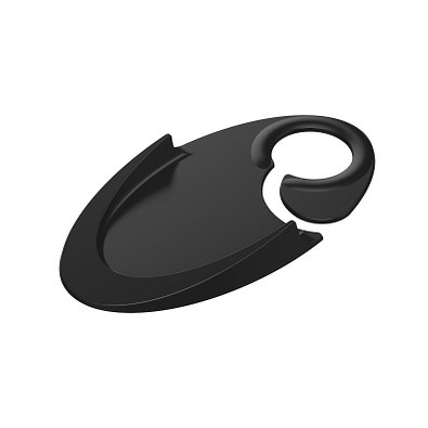 Türstopper Sign, schwarz