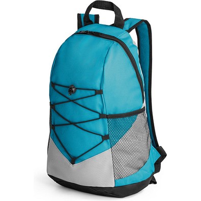 TURIM II. Rucksack aus 600D recyceltes Polyester, Hellblau