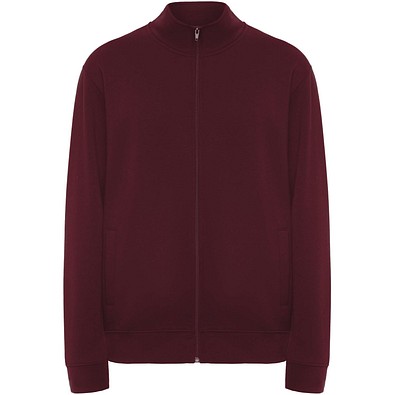 Ulan 280 g/m² Sweatjacke Unisex, granatrot, 3XL