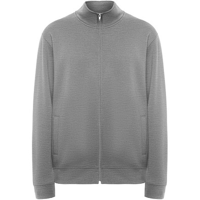 Ulan 280 g/m² Sweatjacke Unisex, marl grau, 3XL