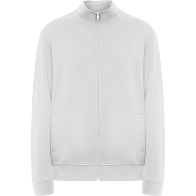 Ulan 280 g/m² Sweatjacke Unisex, weiss, 3XL