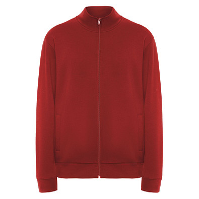 Ulan Sweatjacke Unisex, rot, S