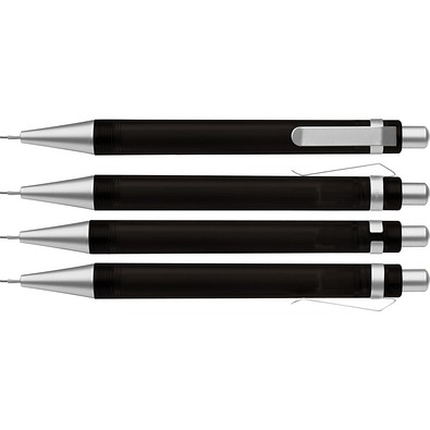 uma® ARCTIS B Druckbleistift, schwarz