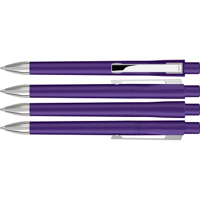 uma® CHECK M-SI Druckkugelschreiber, violett