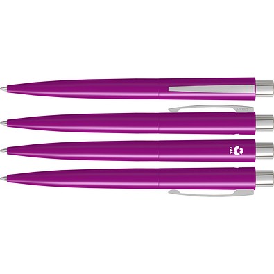 uma® LUMOS RECY Druckkugelschreiber, magenta