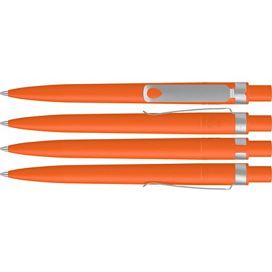 uma® RECYCLED PET PEN CORE F Druckkugelschreiber, orange