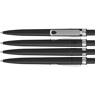 uma® RECYCLED PET PEN CORE F Druckkugelschreiber, schwarz