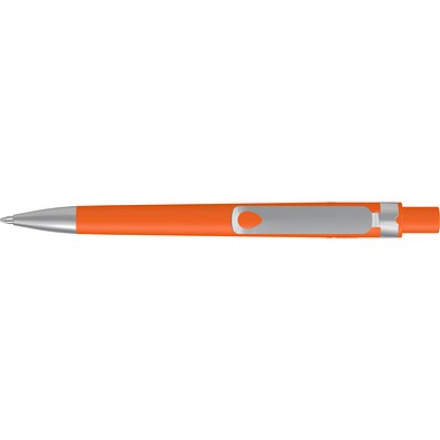 uma® RECYCLED PET PEN CORE F SI Druckkugelschreiber, orange