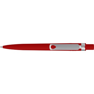 uma® RECYCLED PET PEN CORE GUM Druckkugelschreiber, rot