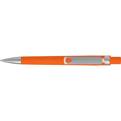uma® RECYCLED PET PEN CORE SI GUM Druckkugelschreiber, orange