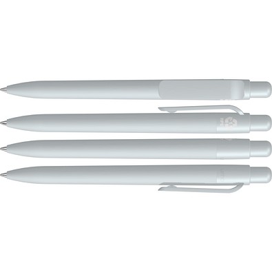 uma® RECYCLED PET PEN FUTURE F GUM Druckkugelschreiber, grau
