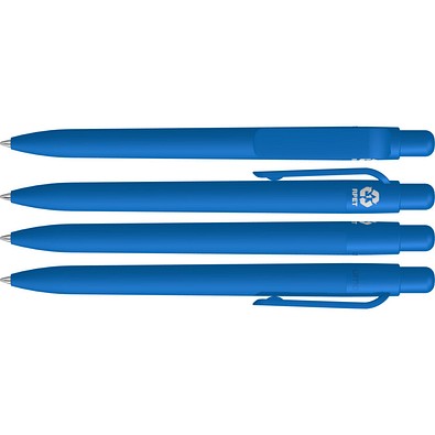 uma® RECYCLED PET PEN FUTURE F GUM Druckkugelschreiber, mittelblau