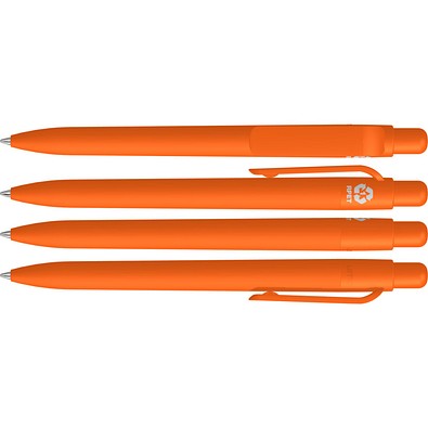 uma® RECYCLED PET PEN FUTURE F GUM Druckkugelschreiber, orange
