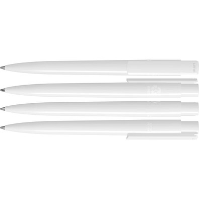 uma® RECYCLED PET PEN PRO Druckkugelschreiber, weiss
