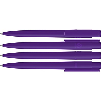 uma® RECYCLED PET PEN PRO F Druckkugelschreiber, dunkelviolett