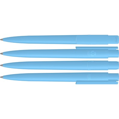 uma® RECYCLED PET PEN PRO F Druckkugelschreiber, hellblau