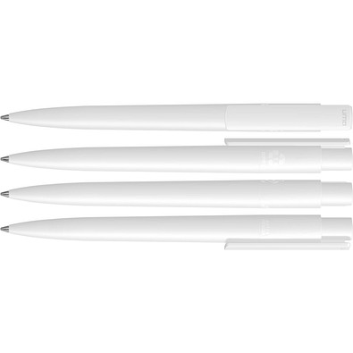 uma® RECYCLED PET PEN PRO F Druckkugelschreiber, weiss