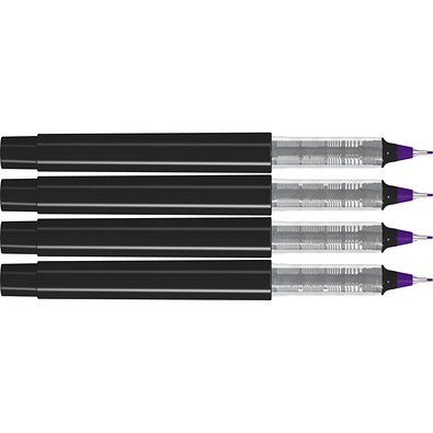 uma® RECYCLED PET PEN PRO FL Fineliner, dunkelviolett