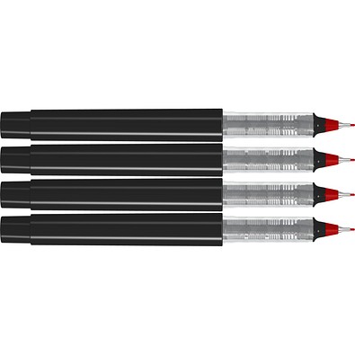 uma® RECYCLED PET PEN PRO FL Fineliner, rot