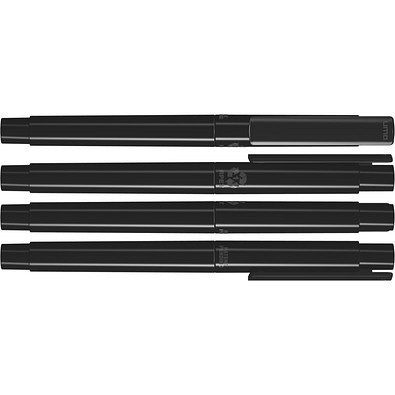 uma® RECYCLED PET PEN PRO FL Fineliner, schwarz