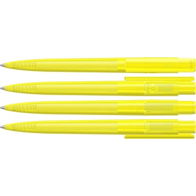 uma® RECYCLED PET PEN PRO frozen Druckkugelschreiber, gelb