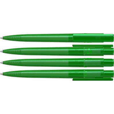 uma® PET PEN PRO frozen Druckkugelschreiber, grün