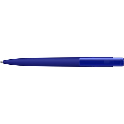 uma® RECYCLED PET PEN PRO K transparent GUM Druckkugelschreiber, dunkelblau