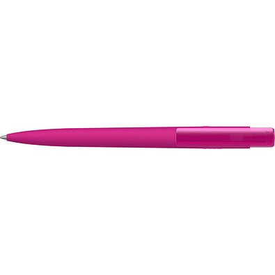 uma® RECYCLED PET PEN PRO K transparent GUM Druckkugelschreiber, magenta