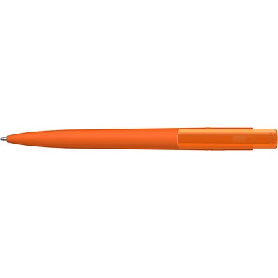 uma® RECYCLED PET PEN PRO K transparent GUM Druckkugelschreiber, orange