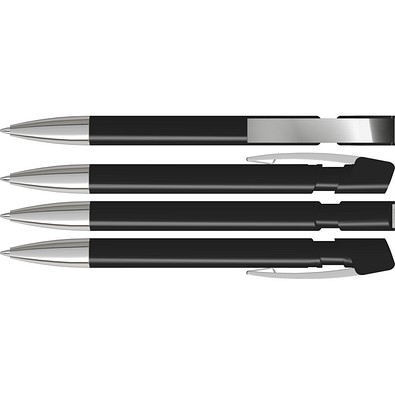 uma® SKY M SI Druckkugelschreiber, schwarz