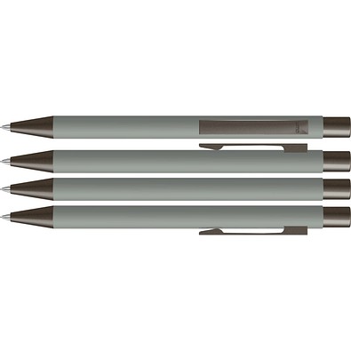 uma® STRAIGHT GUM B Druckbleistift, grau