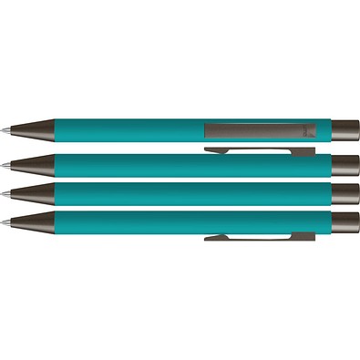 uma® STRAIGHT GUM B Druckbleistift, petrol