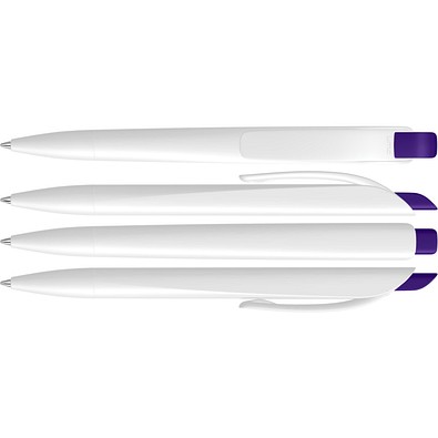 uma® STREAM Druckkugelschreiber, violett