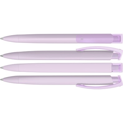 uma® Kugelschreiber TRINITY GUM, blaue Mine, pastell violett