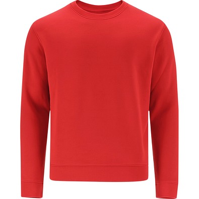 Unisex Sweatshirt mit Rundhalsausschnitt – Klassischer Crewneck, 3XL, ROT