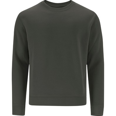 Unisex Sweatshirt mit Rundhalsausschnitt – Klassischer Crewneck, S, DUNKELGRAU