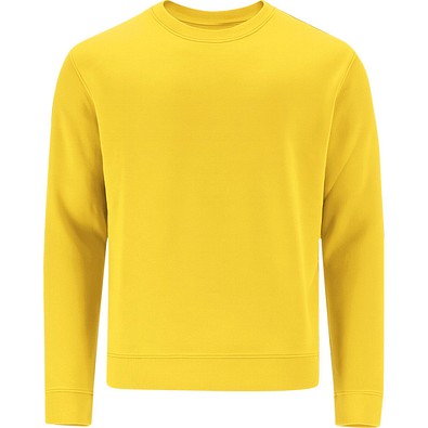 Unisex Sweatshirt mit Rundhalsausschnitt – Klassischer Crewneck, XXL, GELB