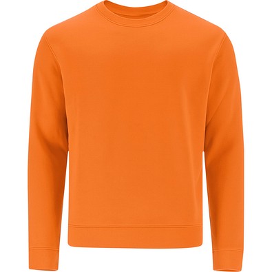 Unisex Sweatshirt mit Rundhalsausschnitt – Klassischer Crewneck, XXL, ORANGE
