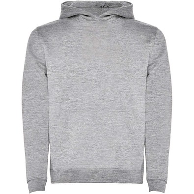Urban 280 g/m² Kapuzenpullover für Kinder, heather grau, 11/12