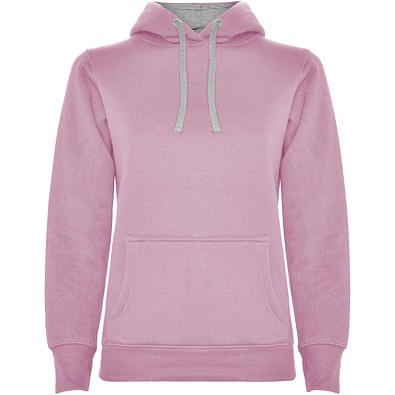 Urban Kapuzenpullover für Damen, hellrosa, 2XL