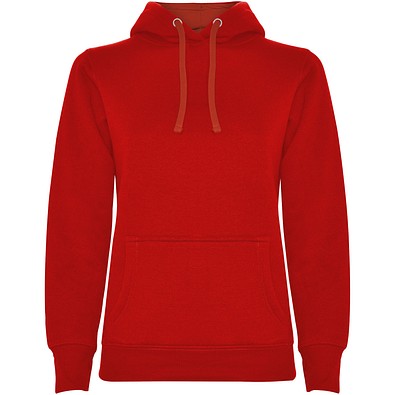 Urban Kapuzenpullover für Damen, rot, M