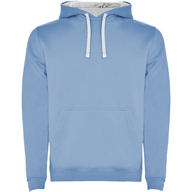 Urban Kapuzenpullover für Herren, himmelblau, XS