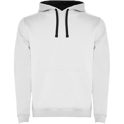 Urban Kapuzenpullover für Herren, weiß/Navy Blue, L