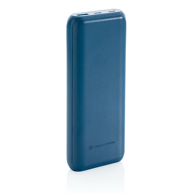 Urban Vitamin Pasadena 20.000mAh 18W PD Powerbank, blau
