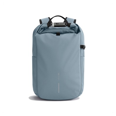 Urban wasserabweisender Anti-Diebstahl Rucksack, blau, schwarz