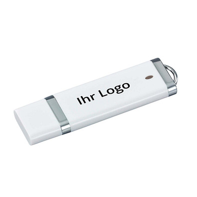 USB-Stick Budget, 8 GB, weiß