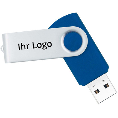 USB-Stick in Metallbox, 16 GB, blau USB-Stick in Metallbox, 16 GB, blau