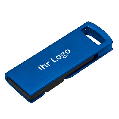 USB-Stick Mini-Twist, 8 GB, blau
